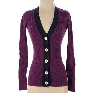 Purple Cardigan